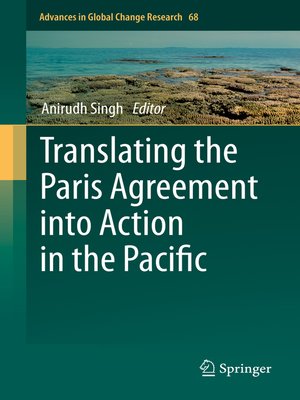 cover image of Translating the Paris Agreement into Action in the Pacific